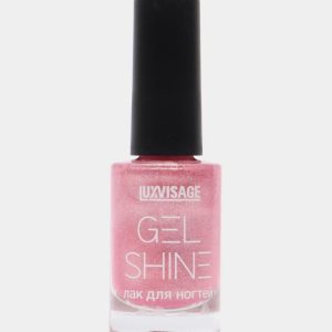 Luxvisage Nail polish  GEL SHIINE  Lilac with shimmer